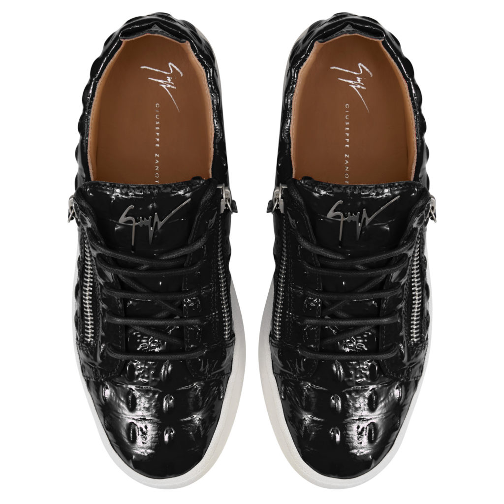 Giuseppe Zanotti FRANKIE Low Top Sneakers Black (74739) (4)