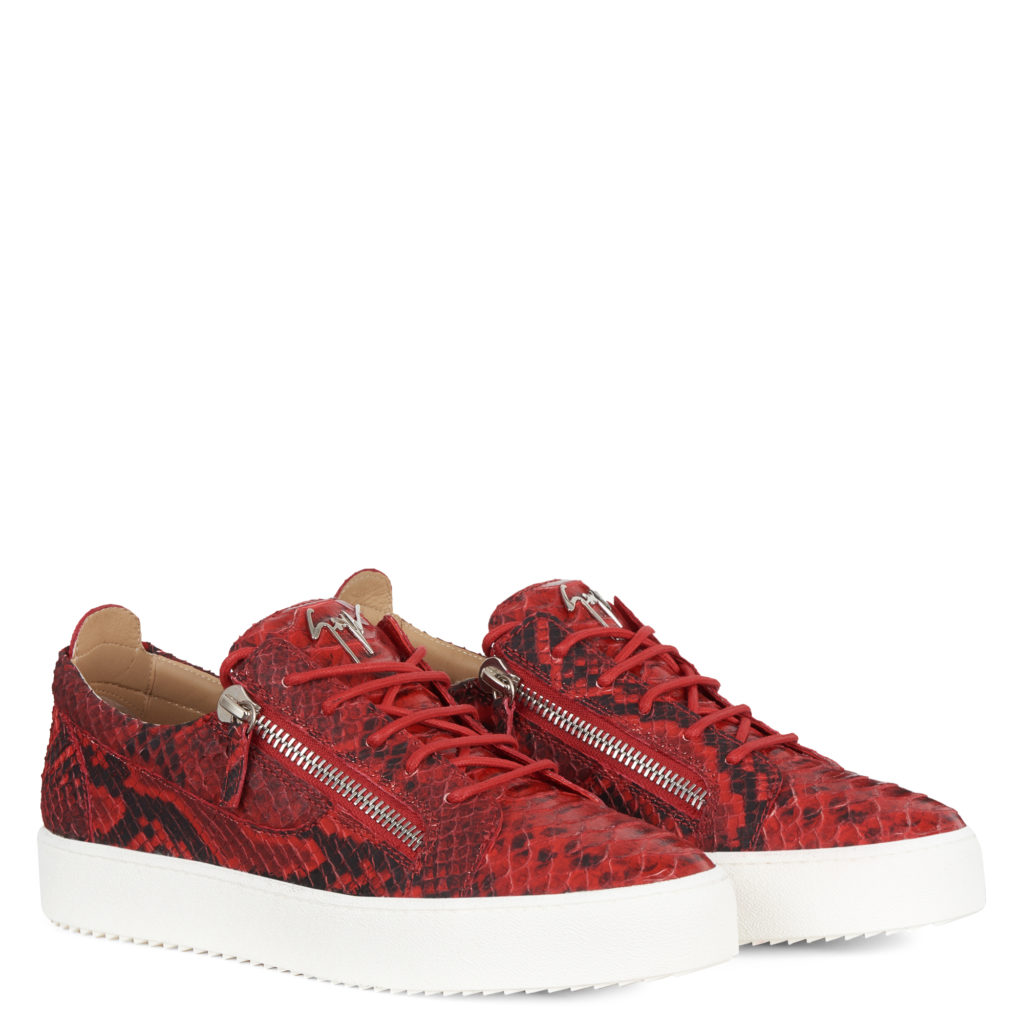 Giuseppe Zanotti FRANKIE Low Top Red (83332)