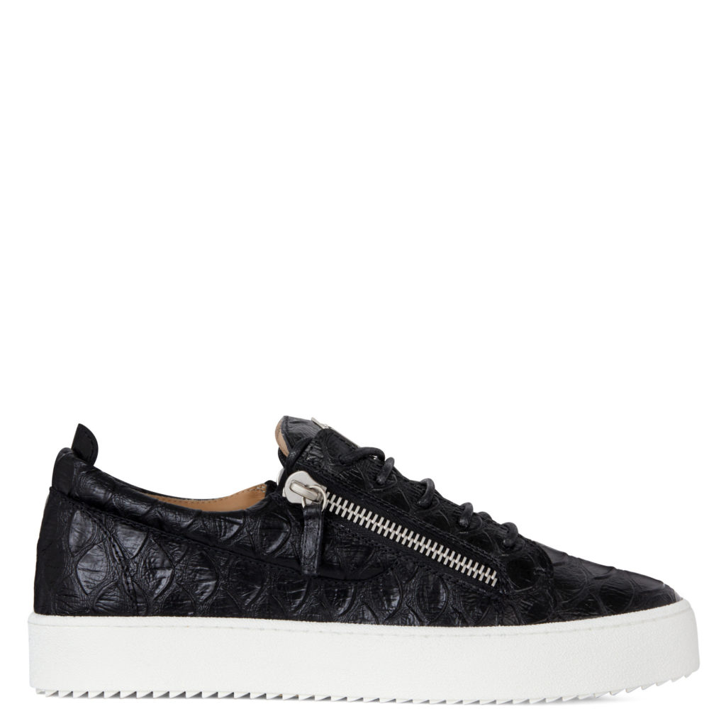 Giuseppe Zanotti FRANKIE Low Top Sneakers Black (84608) (2)
