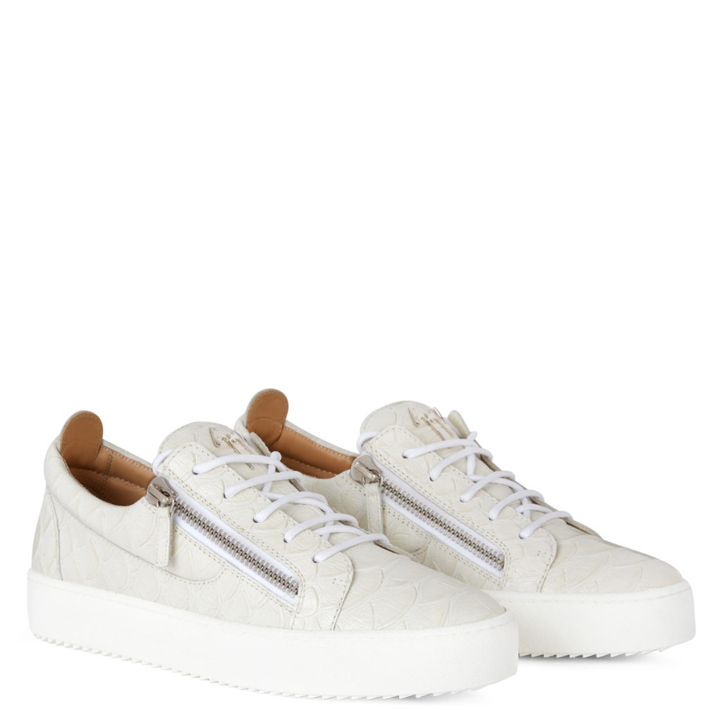 Giuseppe Zanotti FRANKIE Low Top White (83347)