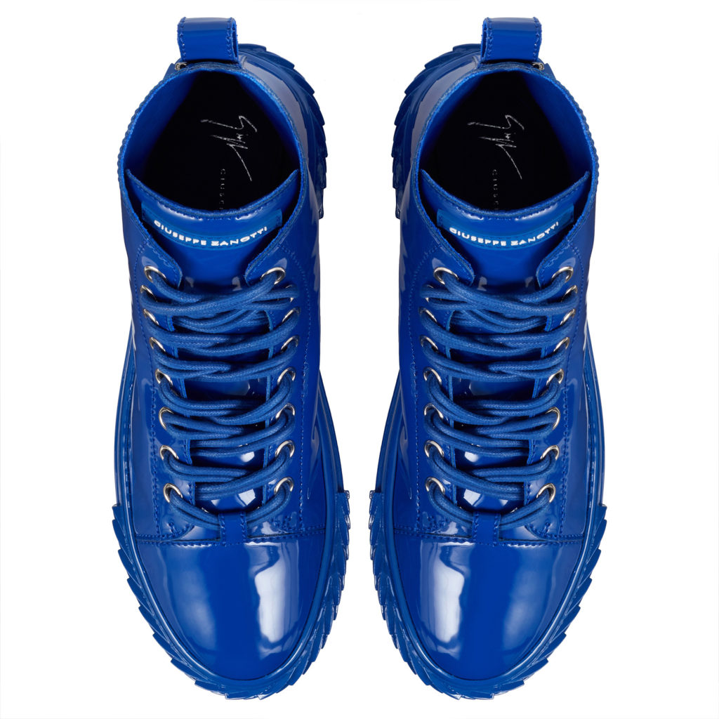 Giuseppe Zanotti BLABBER Mid Top Blue (70706) (4)