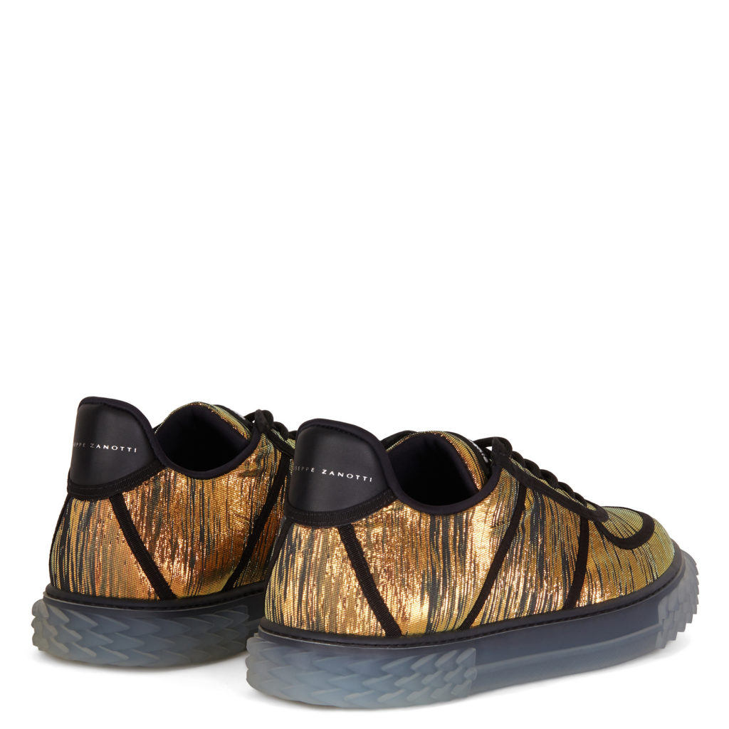 Giuseppe Zanotti BLABBER Low Top Sneakers Gold (70745) (3)