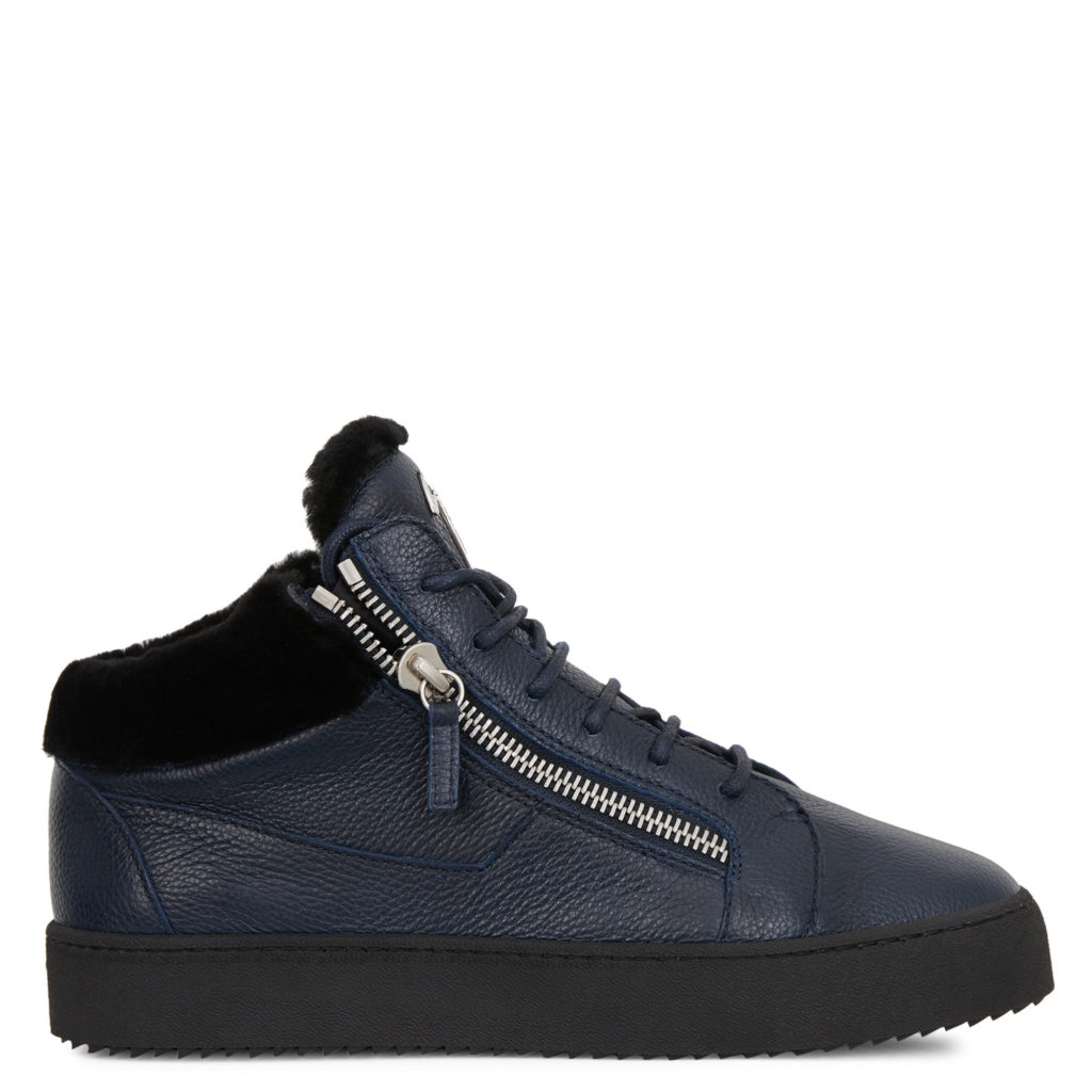 Giuseppe Zanotti KRISS WINTER Mid Top Blue (74873) (2)
