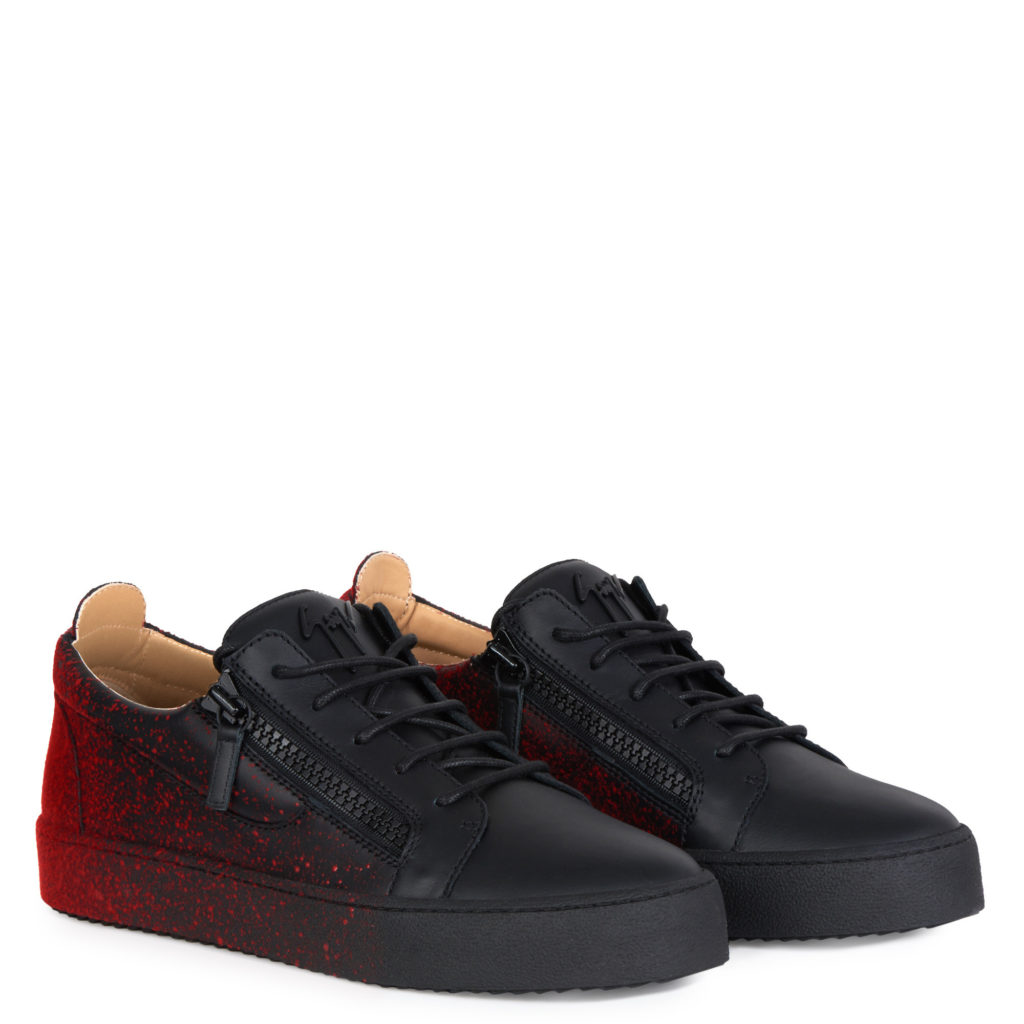 Giuseppe Zanotti FRANKIE SPRAY Low Top Black (83385)