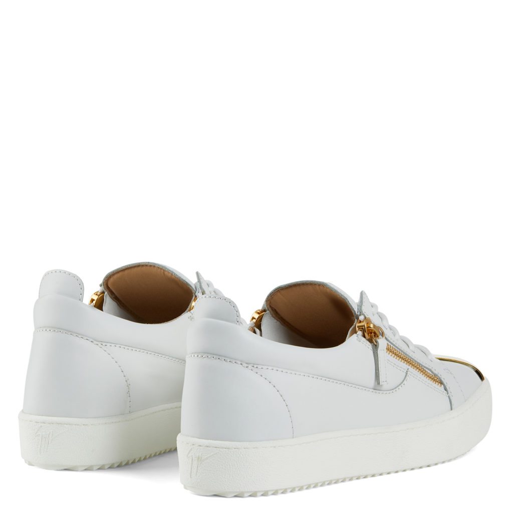 Giuseppe Zanotti FRANKIE STEEL Low Top Sneakers White (70944) (3)