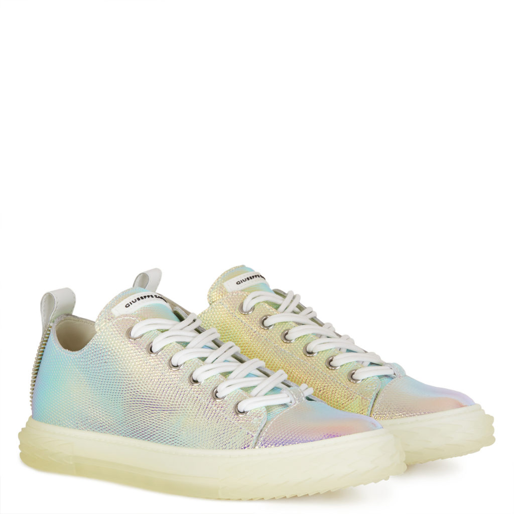 Giuseppe Zanotti BLABBER Low Top Silver (71049)