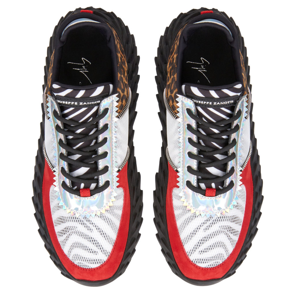 Giuseppe Zanotti URCHIN Low Top Sneakers Multicolor (71168) (4)