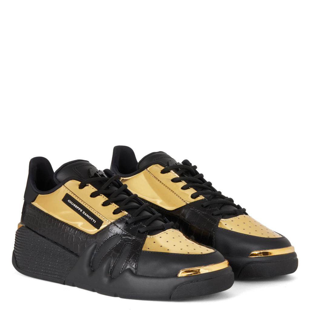 Giuseppe Zanotti TALON Low Top Gold (71318)