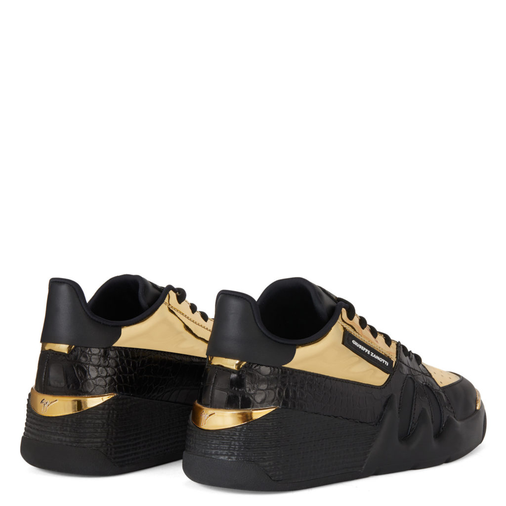 Giuseppe Zanotti TALON Low Top Sneakers Gold (71333) (3)