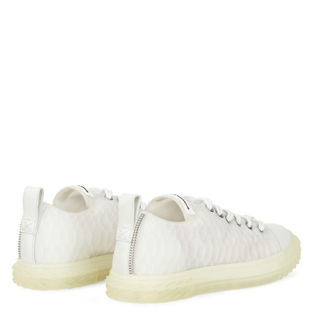 Giuseppe Zanotti BLABBER JELLYFISH Low Top Sneakers White (71545) (3)