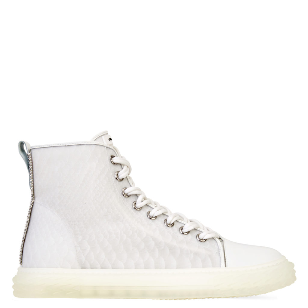 Giuseppe Zanotti BLABBER JELLYFISH Mid Top White (71581) (2)