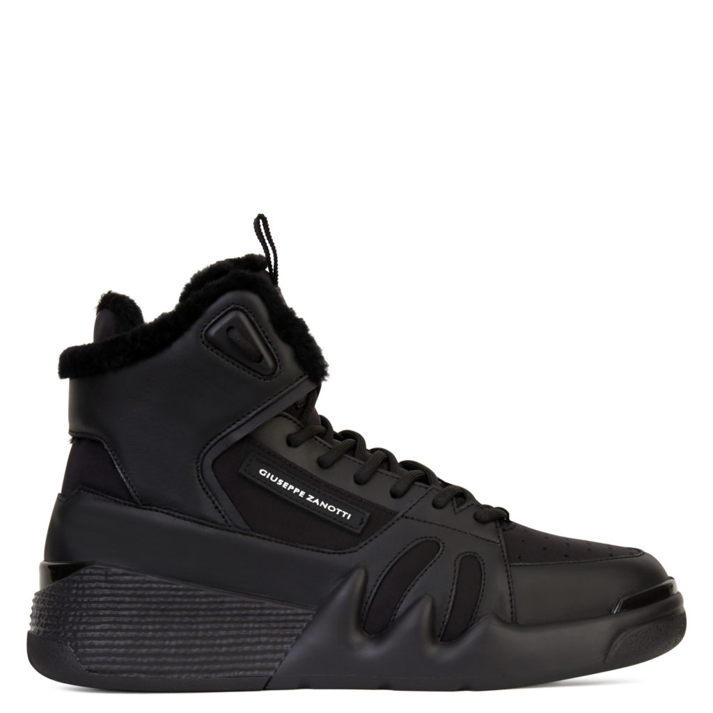 Giuseppe Zanotti TALON High Top Sneakers Black (74912) (2)