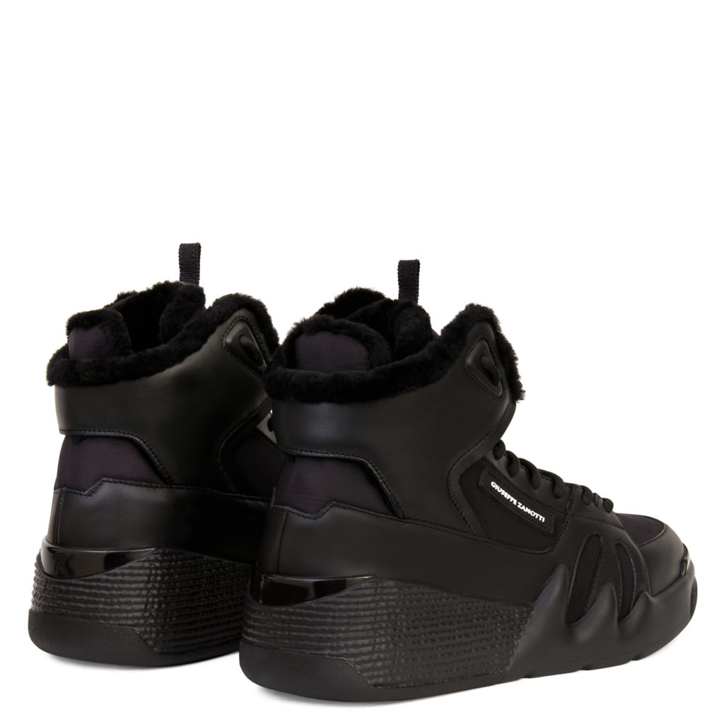 Giuseppe Zanotti TALON High Top Sneakers Black (74912) (3)