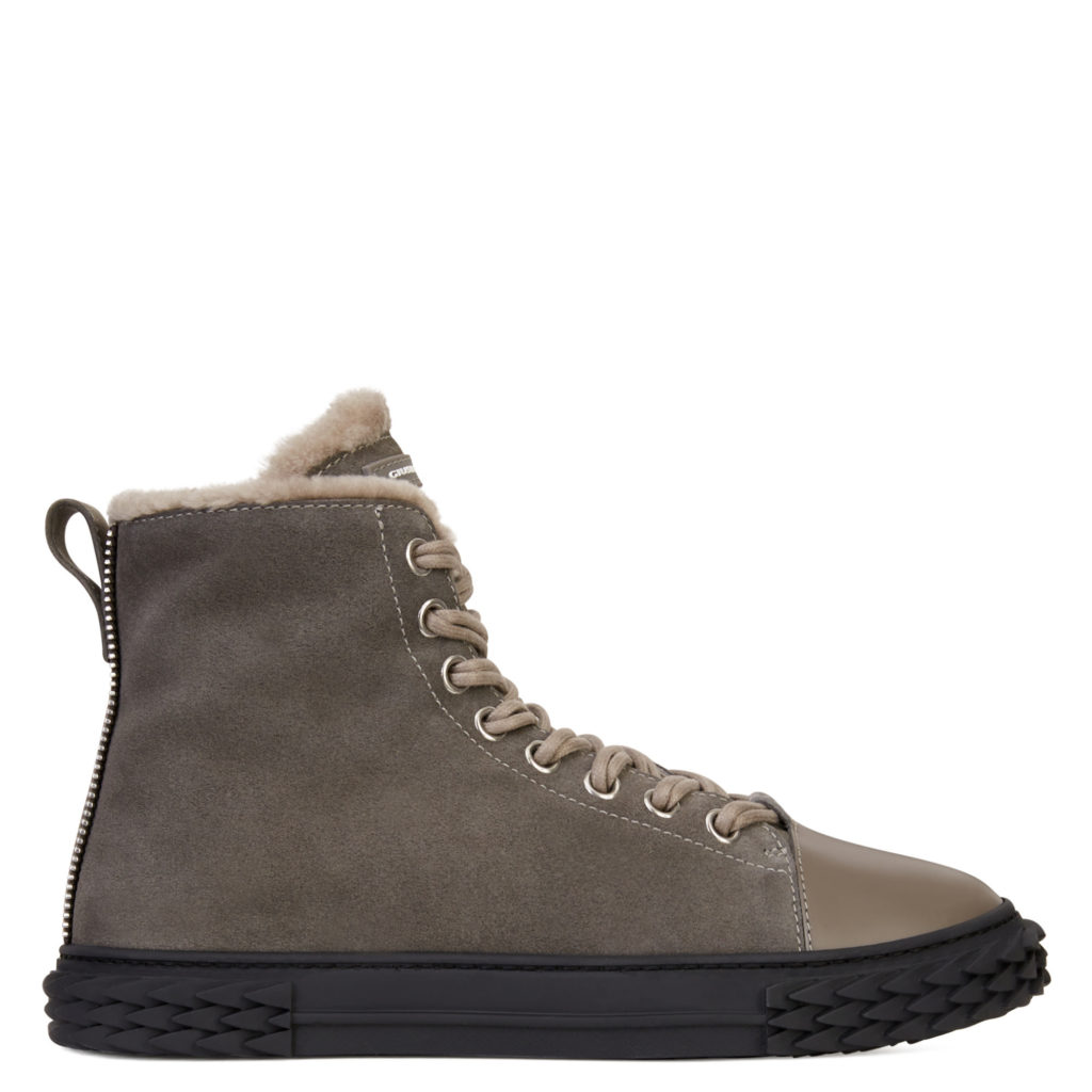 Giuseppe Zanotti BLABBER Mid Top Grey (74981) (2)