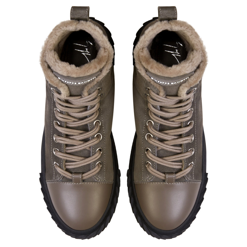 Giuseppe Zanotti BLABBER Mid Top Grey (74981) (4)