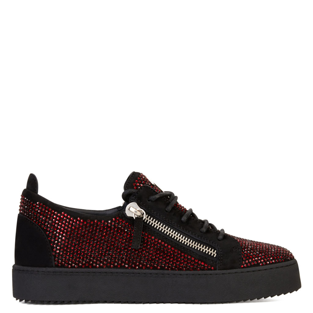 Giuseppe Zanotti FRANKIE Low Top Black (75018) (2)