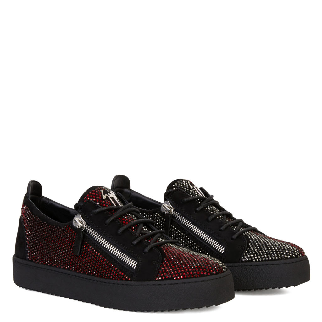 Giuseppe Zanotti FRANKIE Low Top Black (75018)