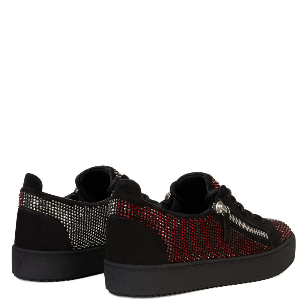 Giuseppe Zanotti FRANKIE Low Top Black (75018) (3)