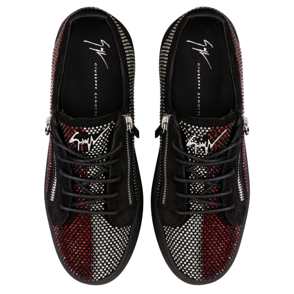 Giuseppe Zanotti FRANKIE Low Top Black (75018) (4)