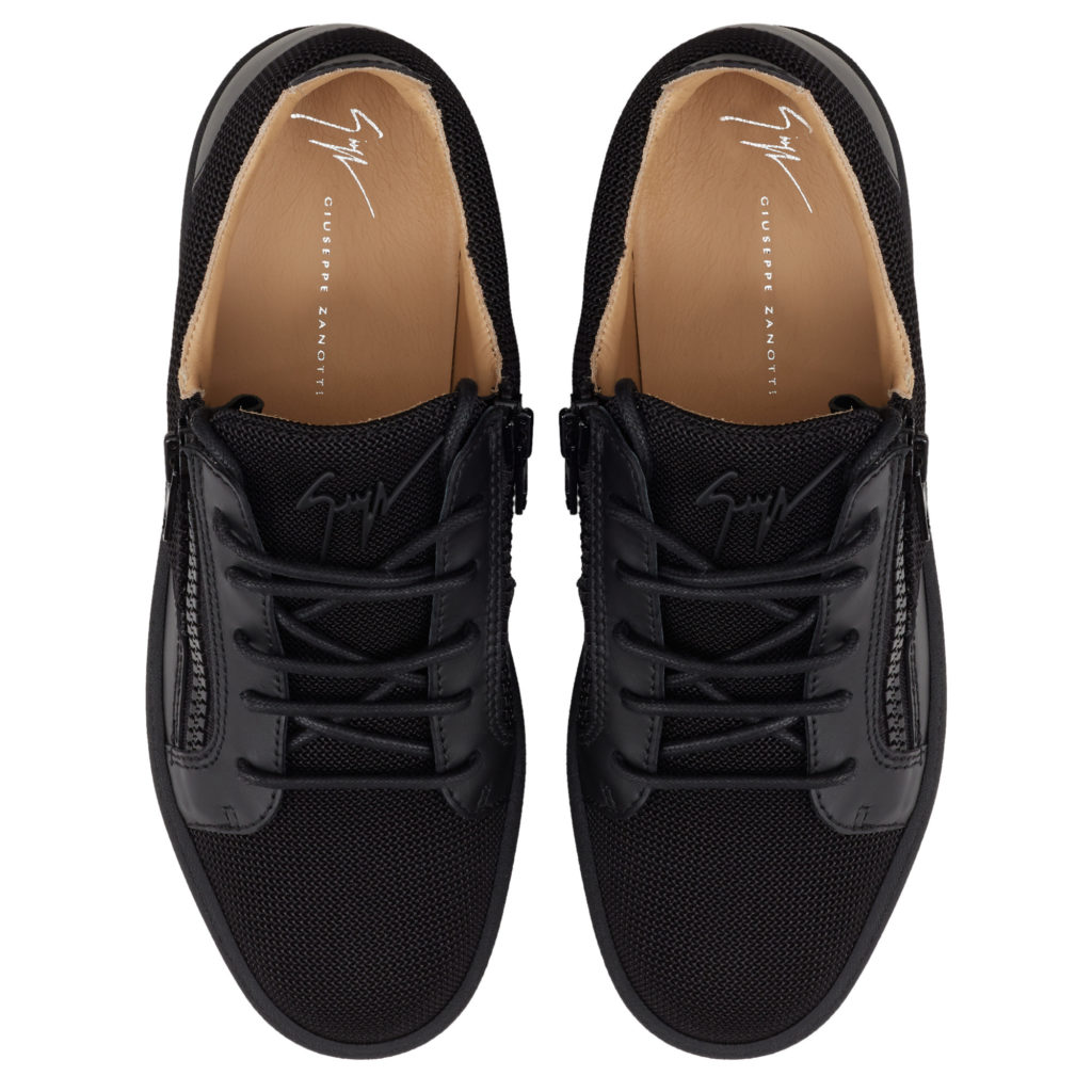 Giuseppe Zanotti FRANKIE Low Top Black (75056) (4)