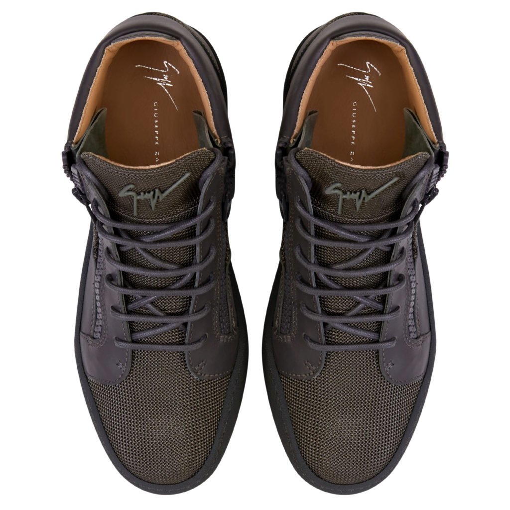 Giuseppe Zanotti KRISS Low Top Sneakers Grey (75081) (4)