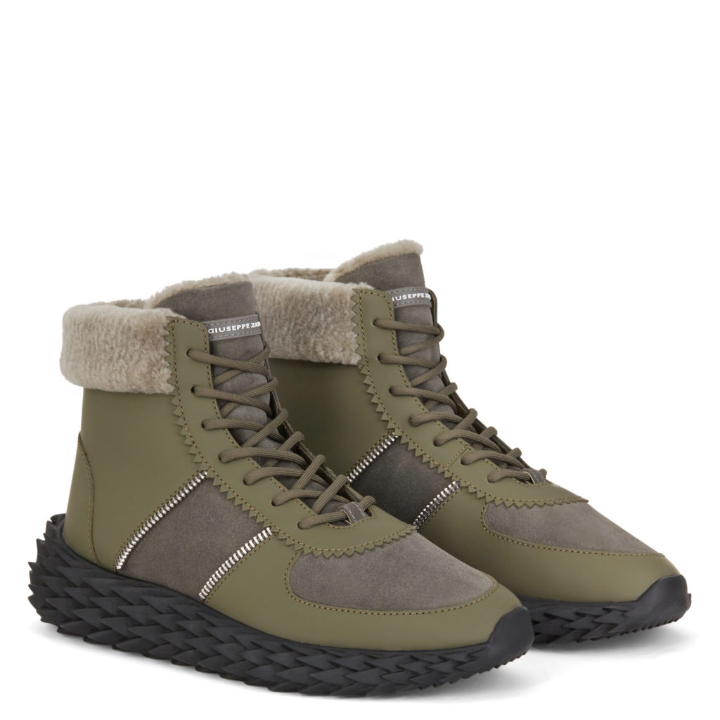 Giuseppe Zanotti URCHIN High Top Green (75122)
