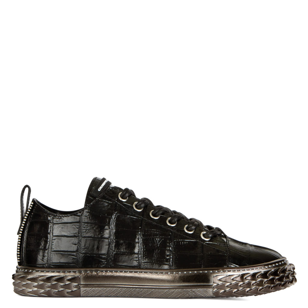 Giuseppe Zanotti BLABBER Low Top Sneakers Black (85398) (2)