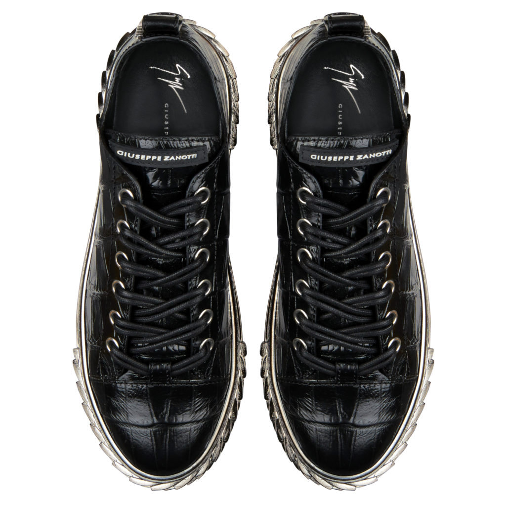 Giuseppe Zanotti BLABBER Low Top Black (85409) (4)
