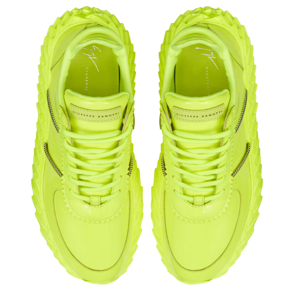 Giuseppe Zanotti URCHIN Low Top Yellow (75239) (4)