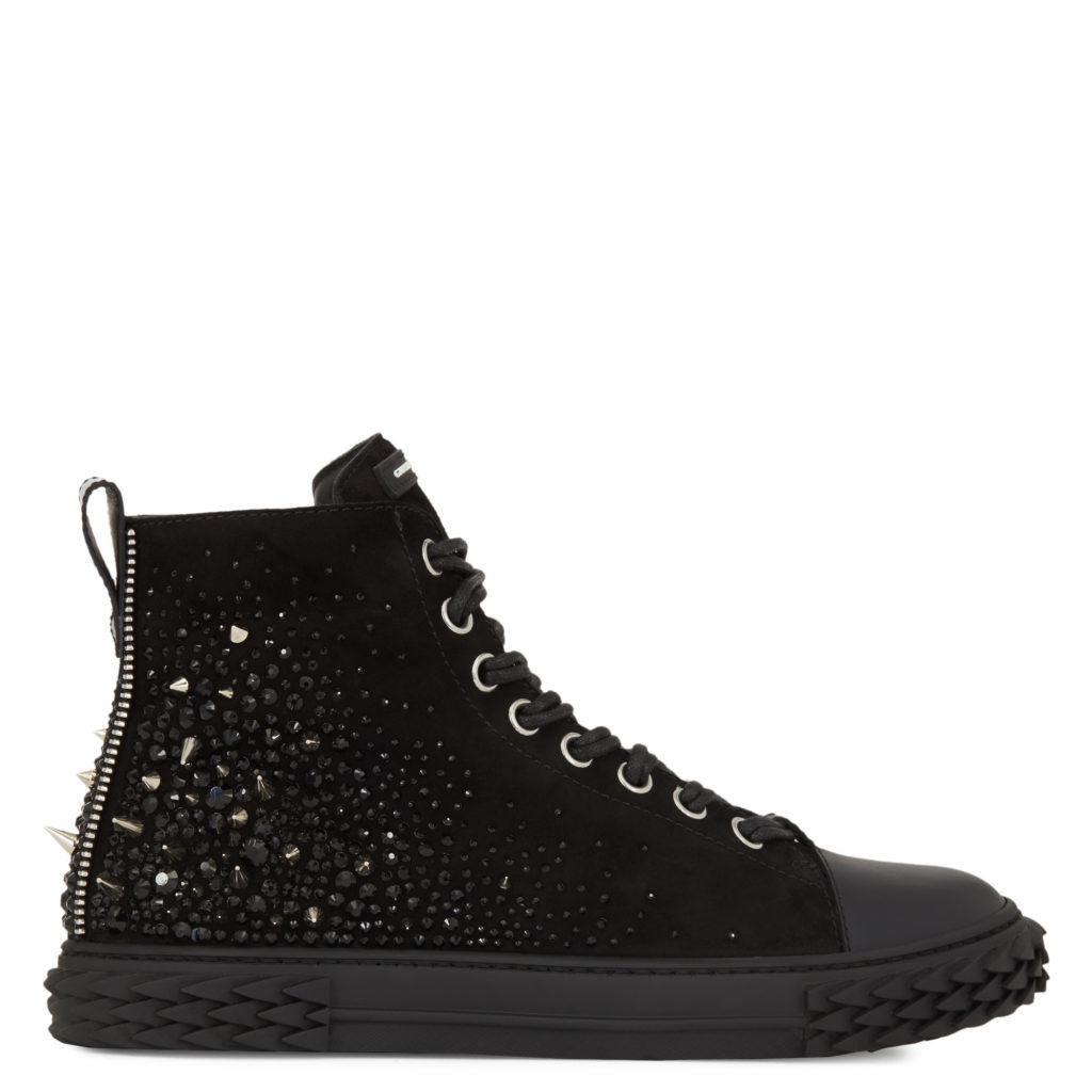 Giuseppe Zanotti BLABBER Mid Top Black (75329) (2)