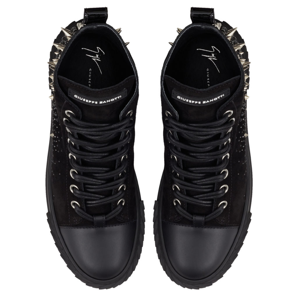 Giuseppe Zanotti BLABBER Mid Top Black (75329) (4)