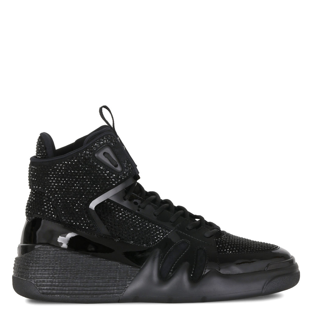Giuseppe Zanotti TALON Mid Top Black (75370) (2)
