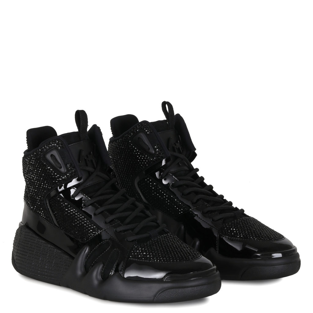 Giuseppe Zanotti TALON Mid Top Black (75367)
