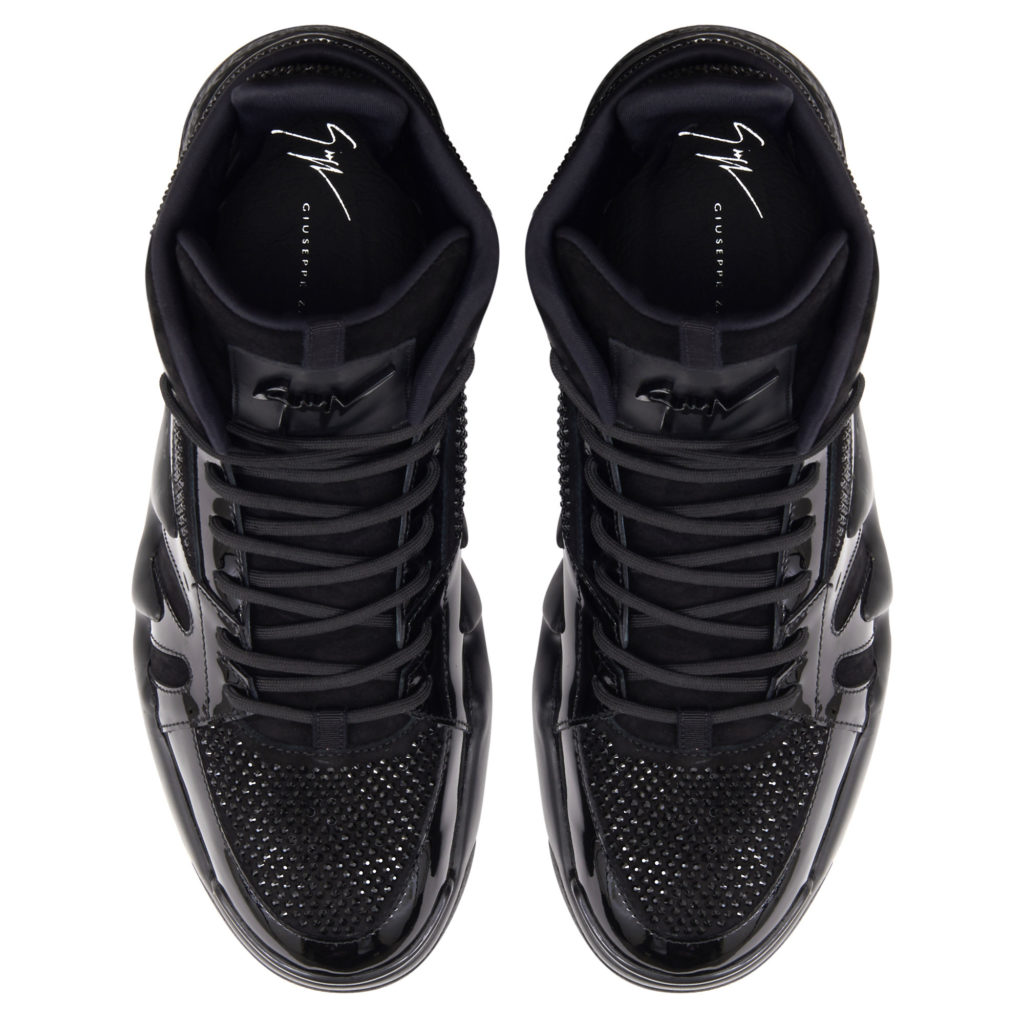 Giuseppe Zanotti TALON Mid Top Black (75367) (4)