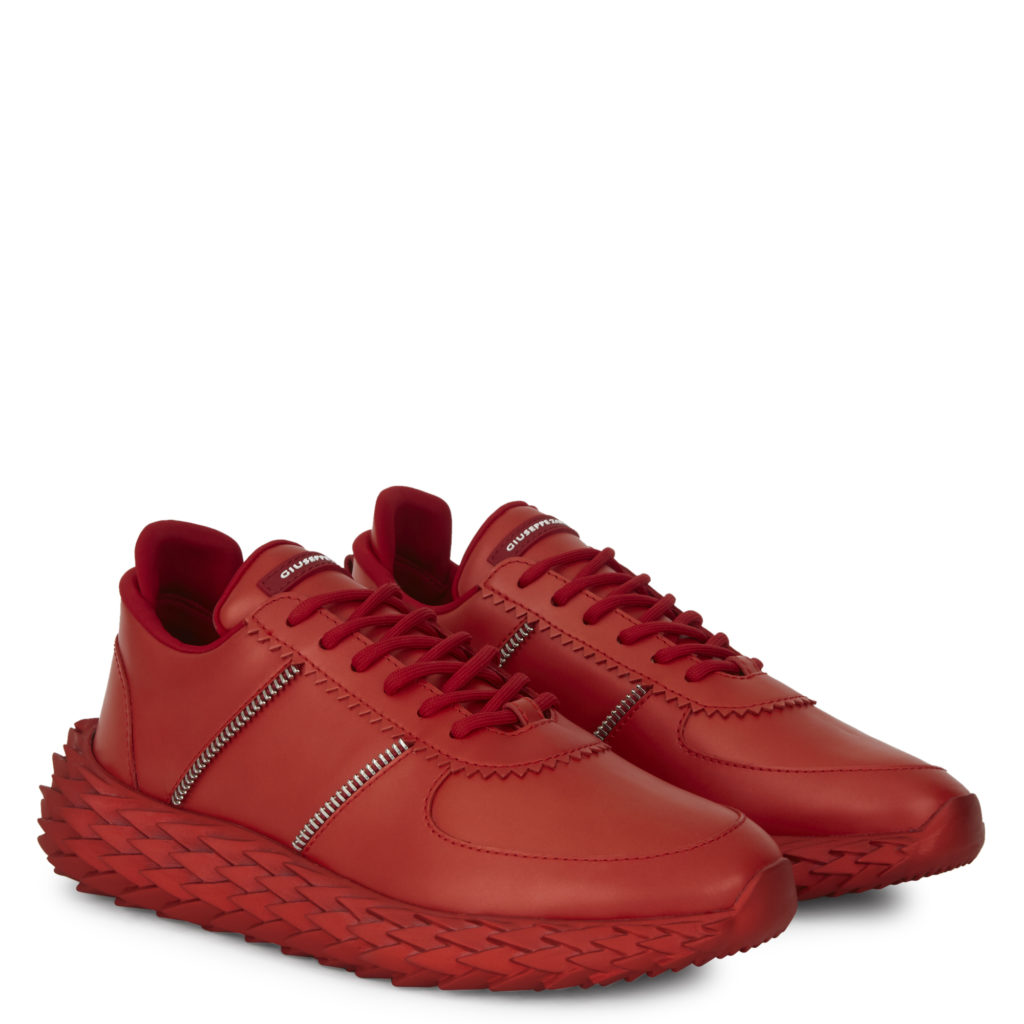 Giuseppe Zanotti URCHIN Low Top Red (75378)