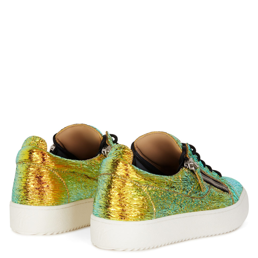 Giuseppe Zanotti FRANKIE Low Top Sneakers Gold (71658) (3)