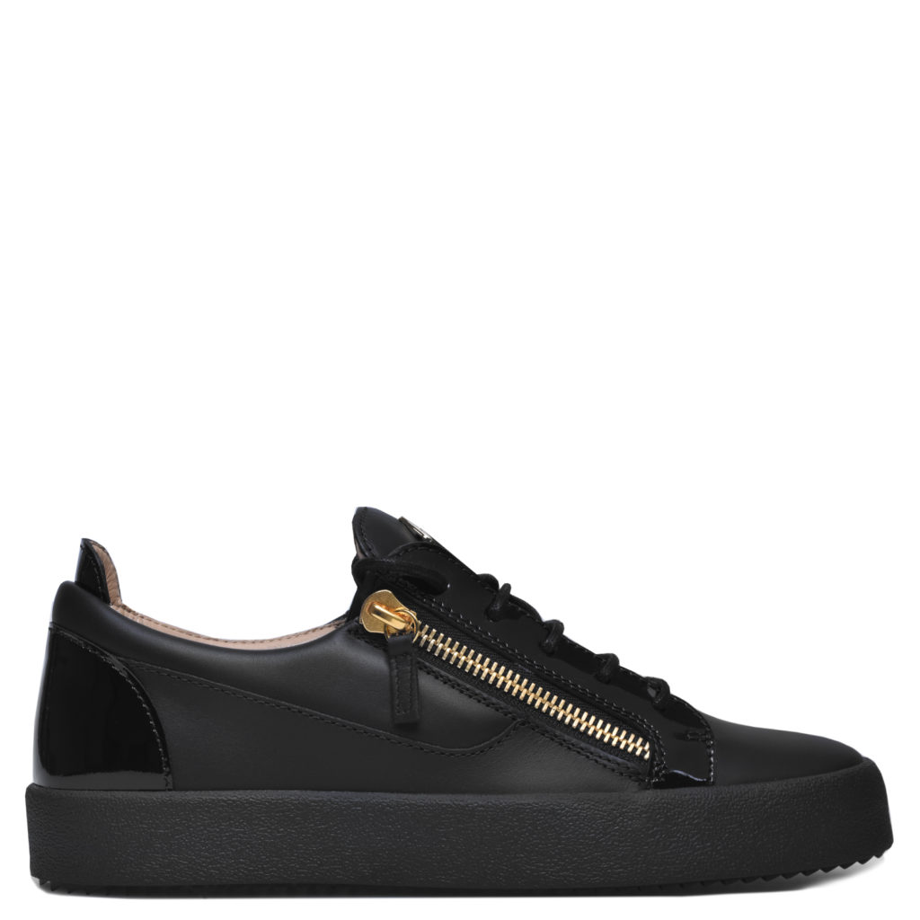 Giuseppe Zanotti FRANKIE Low Top Sneakers Black (90403) (2)