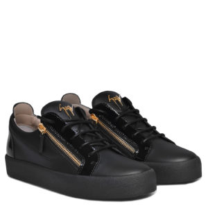 Giuseppe Zanotti FRANKIE Low Top Sneakers Black (90405)