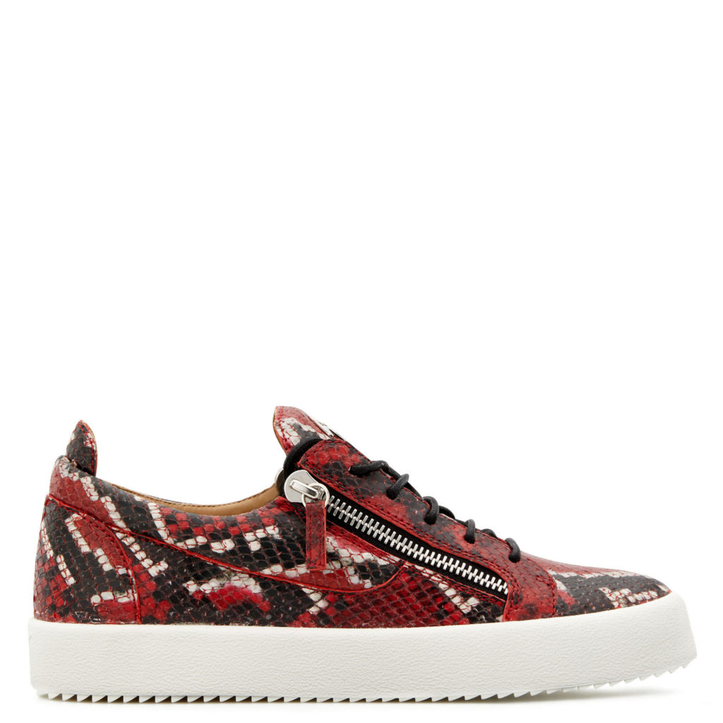 Giuseppe Zanotti FRANKIE Low Top Red (24834) (2)