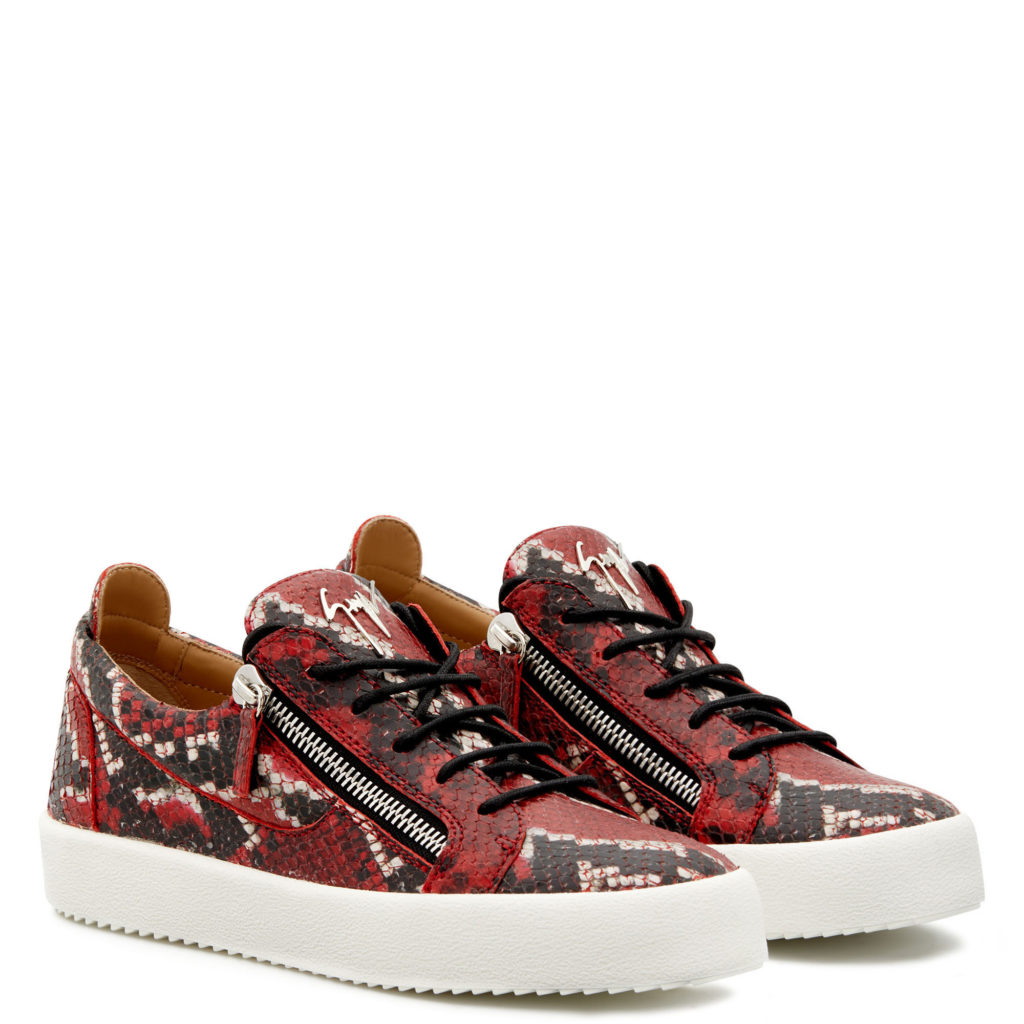 Giuseppe Zanotti FRANKIE Low Top Red (24834)