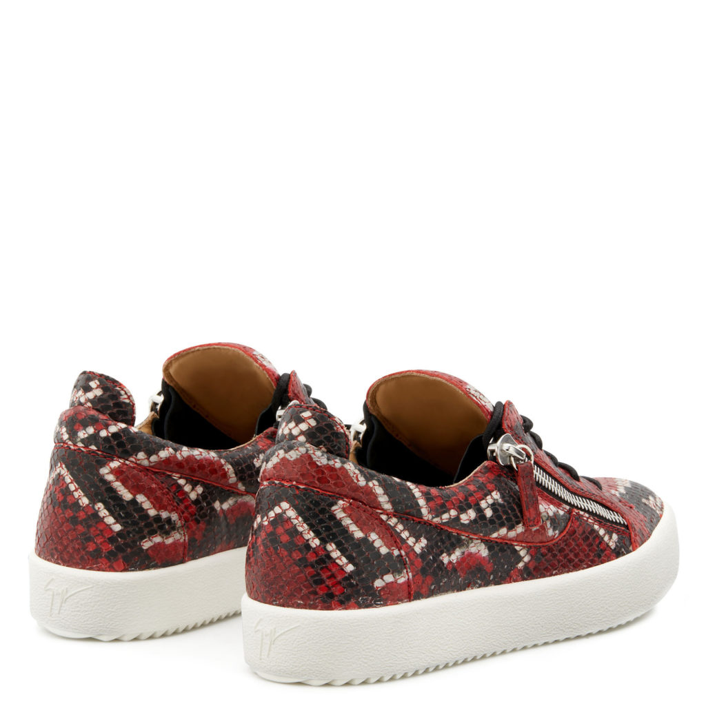 Giuseppe Zanotti FRANKIE Low Top Red (24826) (3)