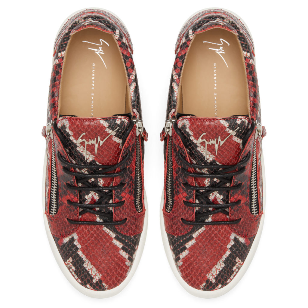 Giuseppe Zanotti FRANKIE Low Top Red (24834) (4)