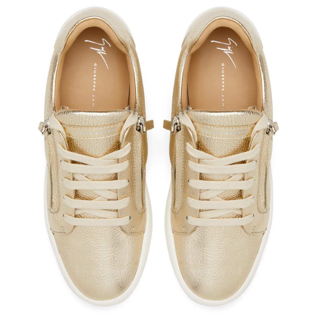 Giuseppe Zanotti ADDY Low Top Sneakers Gold (24996) (4)