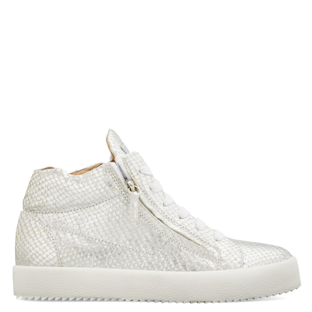 Giuseppe Zanotti JUSTY Mid Top Silver (17986) (2)