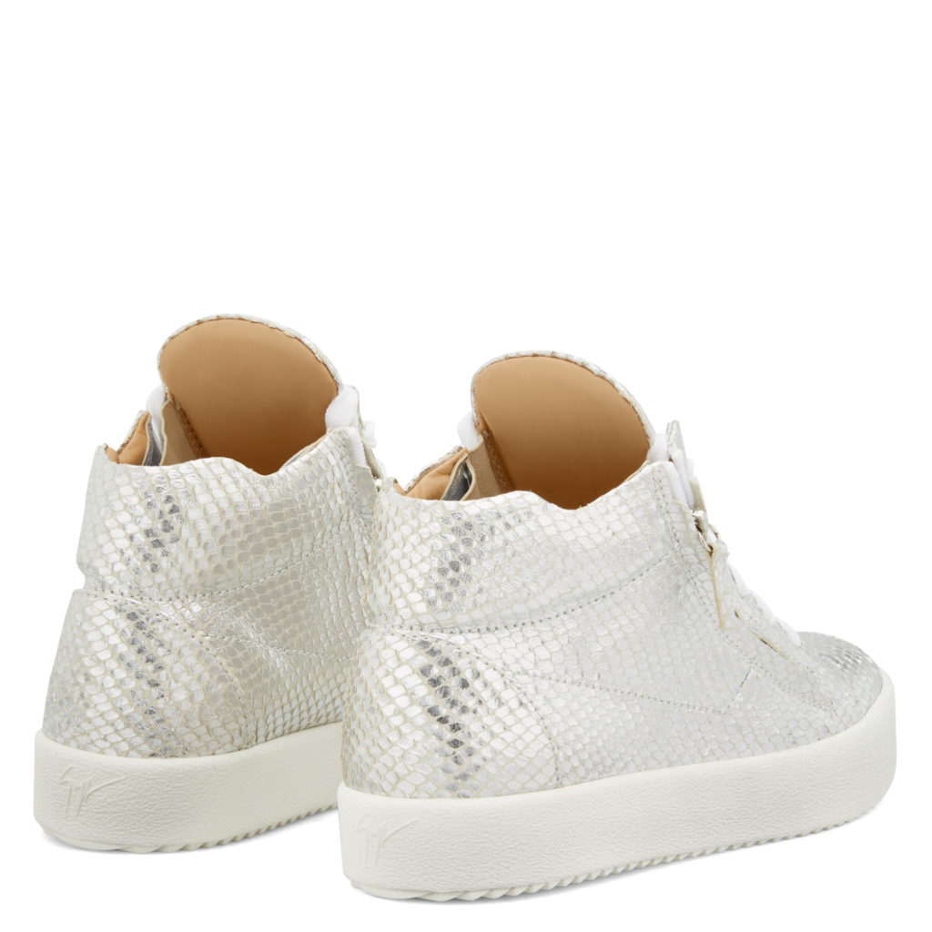 Giuseppe Zanotti JUSTY Mid Top Silver (17986) (3)