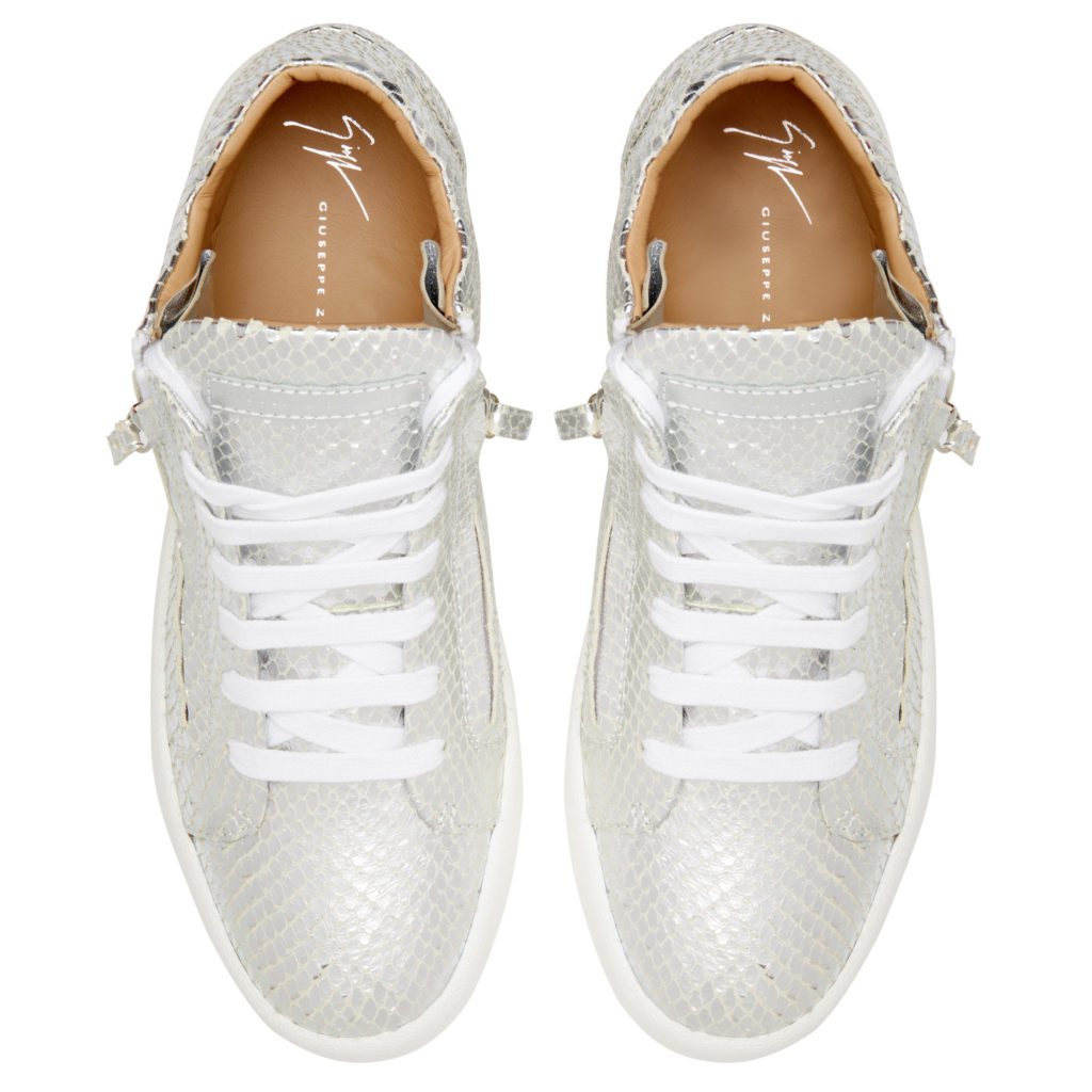 Giuseppe Zanotti JUSTY Mid Top Silver (17992) (4)
