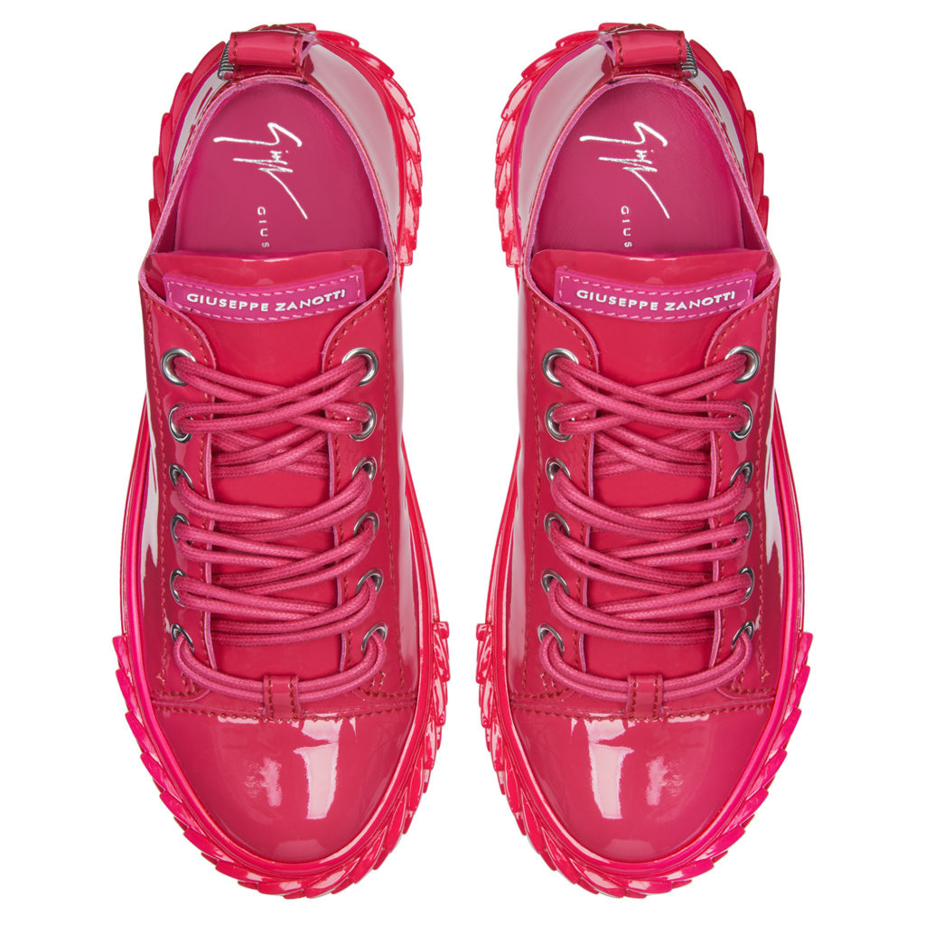 Giuseppe Zanotti BLABBER Low Top Sneakers Fuxia (71811) (4)
