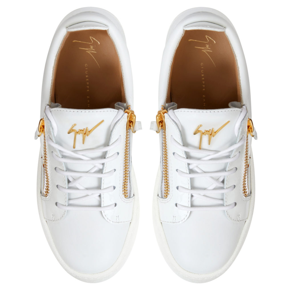 Giuseppe Zanotti GAIL Low Top Sneakers White (71845) (4)