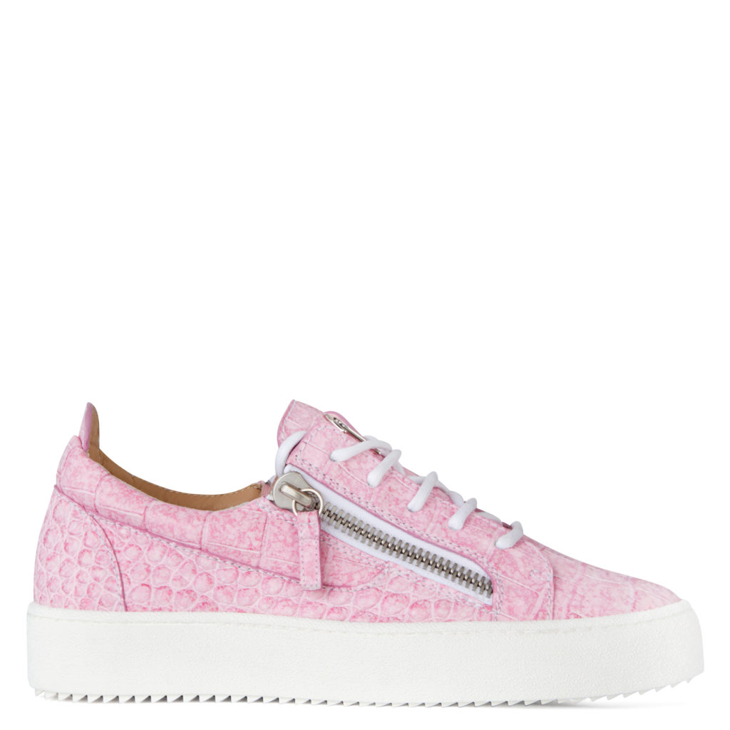 Giuseppe Zanotti GAIL Low Top Pink (83113) (2)