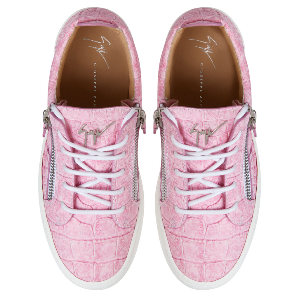 Giuseppe Zanotti GAIL Low Top Sneakers Pink (83109) (4)